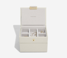 Stackers Bézs Mikro doboz 2 szett