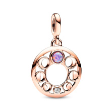 Pandora ME holdfázis Rozé arany Charm