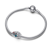 Pandora Moments Disney A kis hableány tengeri kagyló ezüst Charm