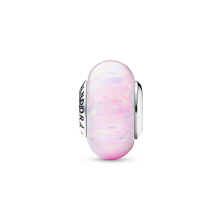 Pandora Moments Opálfényű rózsaszín charm