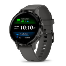 Garmin okosóra Venu 3S szürke, szürke kerettel, szilikon szíjjal