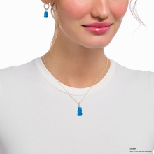 Thomas Sabo x HARIBO kék gumimaci női nyaklánc