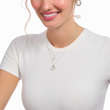 Thomas Sabo ezüst eljegyzési gyűrű női nyaklánc