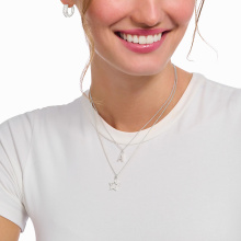 Thomas Sabo ezüst női nyaklánc Z betű medállal