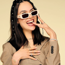 Thomas Sabo X HARIBO fehér gumimaci női gyűrű