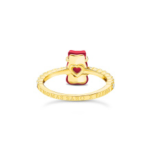 Thomas Sabo X HARIBO piros gumimaci női gyűrű