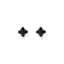 Thomas Sabo Fekete kereszt női fülbevaló