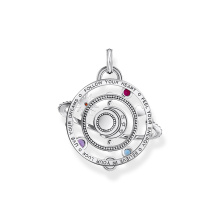 Thomas Sabo kozmikus színes köves női ezüst medál