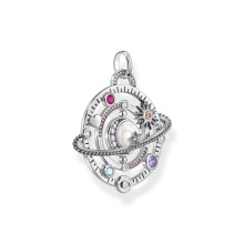 Thomas Sabo kozmikus színes köves női ezüst medál