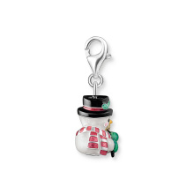 Thomas Sabo hóember seprűvel charm