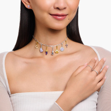 Thomas Sabo Aranyozott mancs charm