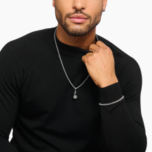 Thomas Sabo éjféli rózsa ezüst női medál