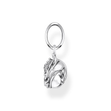 Thomas Sabo ezüst nagyméretű rózsa medál 
