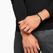 Thomas Sabo férfi ezüst keresztezett gyűrű