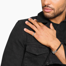 Thomas Sabo ezüst gyűrű láncszemekkel