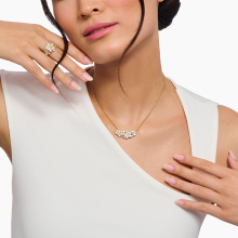 Thomas Sabo aranyozott százszárszép nyaklánc cirkóniával
