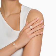 Thomas Sabo cirkónia köves ezüst százszorszép gyűrű 