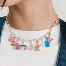 Thomas Sabo X HARIBO aranyozott gumimaci medál