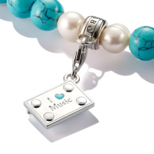 Thomas Sabo ezüst 3D lemezlejátszó charm