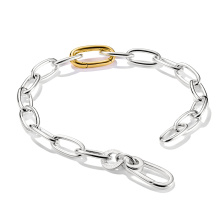 Thomas Sabo Hosszúkás szemű kétszínű karkötő nyitható szemmel