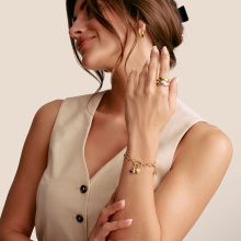 Thomas Sabo Aranyozott kacsa connect medál