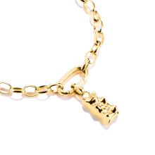 Thomas Sabo X HARIBO aranyozott gumimaci medál