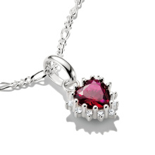 Thomas Sabo Ezüst True Romance piros szív alakú medállal