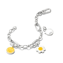 Thomas Sabo Connect SMILEYWORLD® sárga emoji napszemüveggel charm