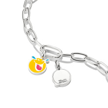 Thomas Sabo Connect SMILEYWORLD® sárga emoji charm