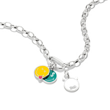 Thomas Sabo Connect SMILEYWORLD® sárga nevető emoji charm
