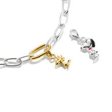 Thomas Sabo X PEANUTS aranyozott Woodstock Connect medál