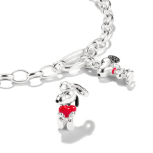 Thomas Sabo X PEANUTS ezüst Snoopy connect medál