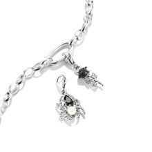 Thomas Sabo Ezüst pók gyönggyel charm 