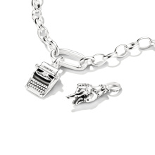 Thomas Sabo Ezüst Wednesday connect írógép medál