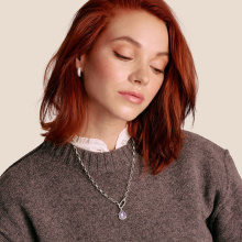 Thomas Sabo Ezüst Wednesday connect Nevermore medál