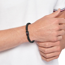 Tommy Hilfiger Braided metal fonott férfi karkötő THJ2790649S