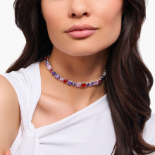 Thomas Sabo női Choker cirkónia köves nyaklánc