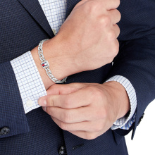 Tommy Hilfiger Oceanic Fw25 190mm férfi karkötő THJ2790645