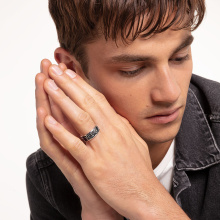 Thomas Sabo Tigris mintás férfi gyűrű