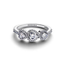 Pandora Glória szív trilógia gyűrű