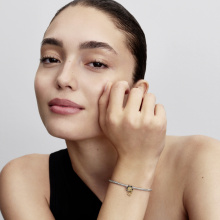 Pandora Disney Tiana lótusz virág shine charm