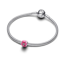 Pandora Rózsaszín tulipán charm