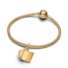 Pandora Gravírozható és kinyitható boríték függő charm