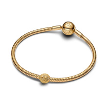 Pandora Texturált mosolygó arc mini charm