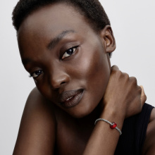 Pandora Piros muranói üveg charm