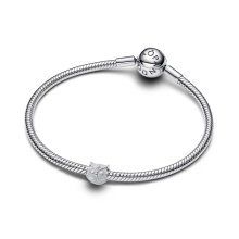 Pandora Texturált bagoly mini charm