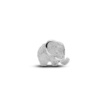 Pandora Texturált elefánt mini charm