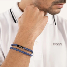Boss ARES férfi karkötő HBJ1580800