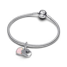 Pandora Gyönyörű anya dupla függő charm