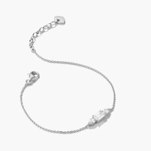 Thomas Sabo ezüst karkötő tripla cirkónia kővel